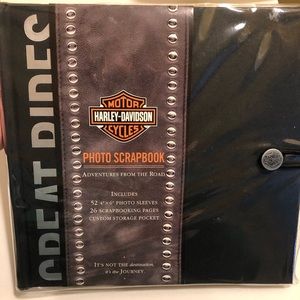 Harley Davidson photo-scrapbook